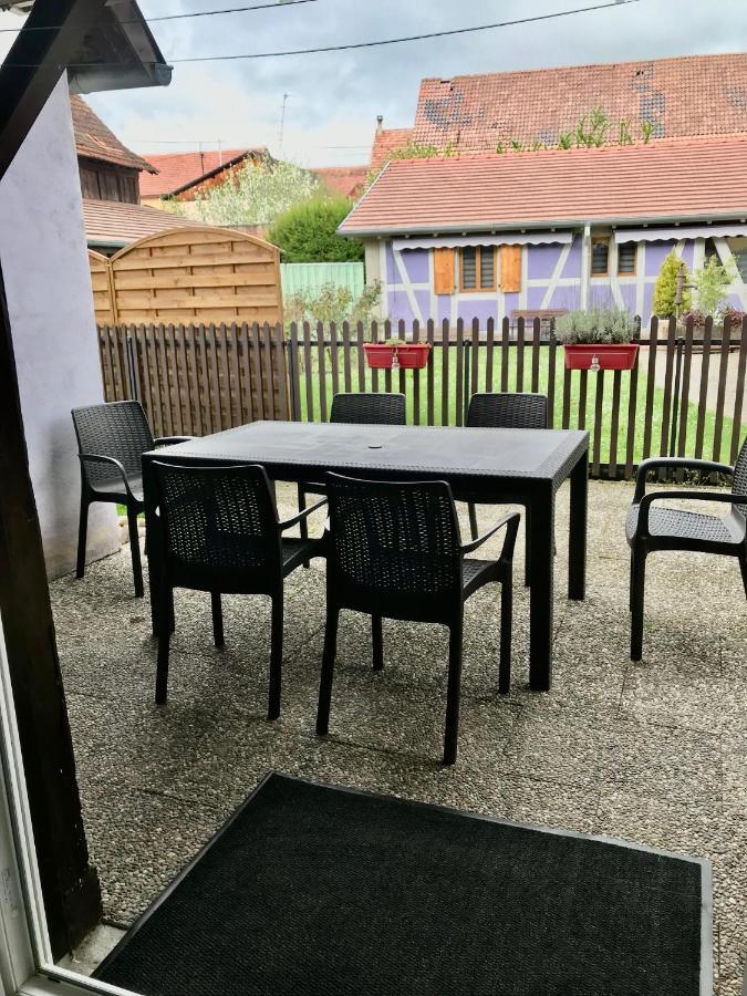 Gite Plain-Pied Avec Jardin Du Centre Alsace Ebersheim Exterior photo