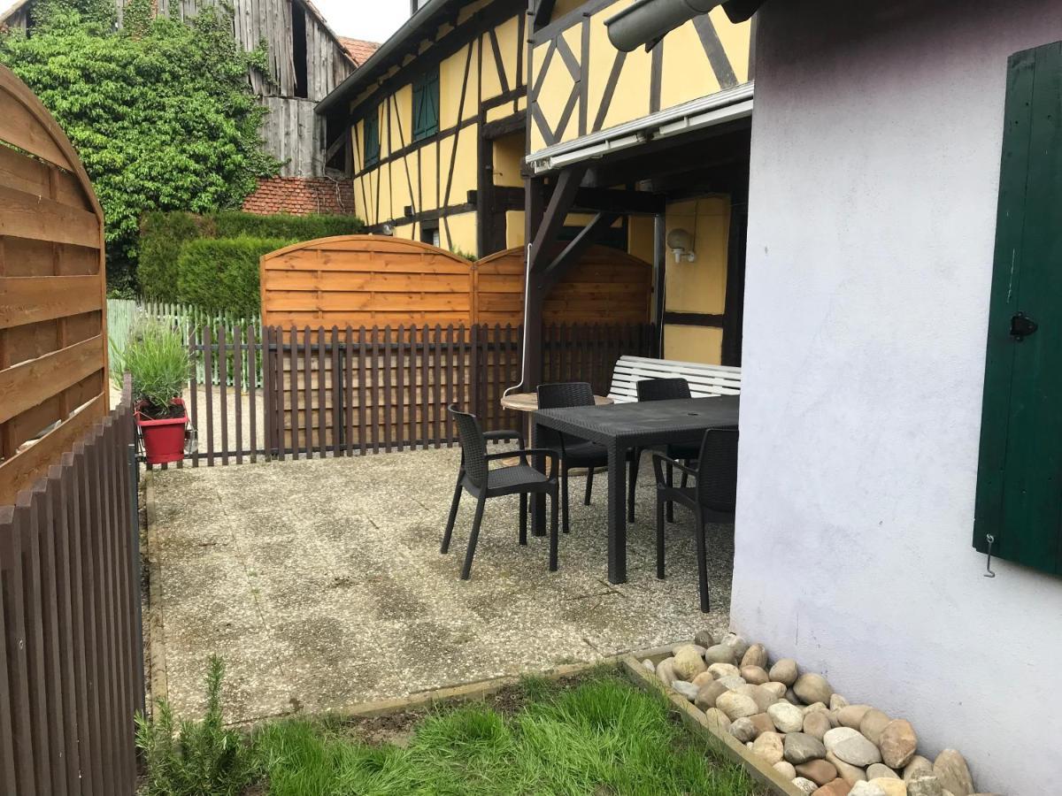 Gite Plain-Pied Avec Jardin Du Centre Alsace Ebersheim Exterior photo