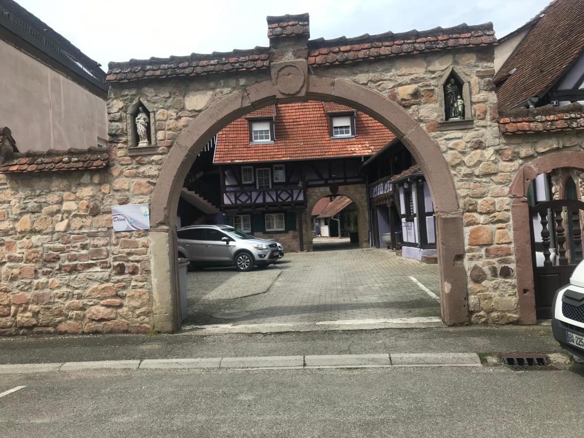 Gite Plain-Pied Avec Jardin Du Centre Alsace Ebersheim Exterior photo