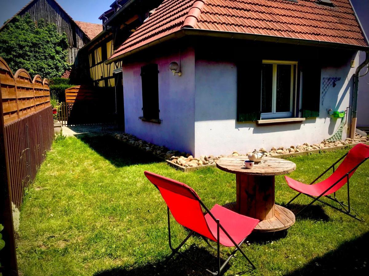 Gite Plain-Pied Avec Jardin Du Centre Alsace Ebersheim Exterior photo